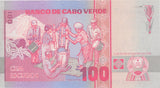 1989 100 ESCUDOS BANKNOTE CAPE VERDE REF 619 - World Banknotes - Cambridgeshire Coins