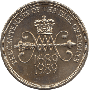 1989 £2 CIRCULATED ENGLAND BILL OF RIGHTS - £2 CIRCULATED - Cambridgeshire Coins