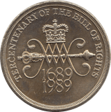 1989 £2 CIRCULATED ENGLAND BILL OF RIGHTS - £2 CIRCULATED - Cambridgeshire Coins