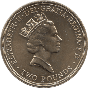1989 £2 CIRCULATED ENGLAND BILL OF RIGHTS - £2 CIRCULATED - Cambridgeshire Coins