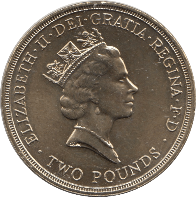 1989 £2 CIRCULATED ENGLAND BILL OF RIGHTS - £2 CIRCULATED - Cambridgeshire Coins