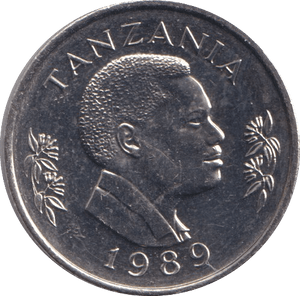 1989 50 SENTI TANZANIA - Cambridgeshire Coins