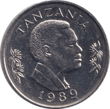 1989 50 SENTI TANZANIA - Cambridgeshire Coins