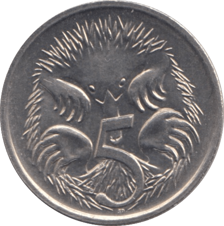 1989 AUSTRALIA 5 CENTS - WORLD COINS - Cambridgeshire Coins