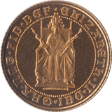 1989 GOLD HALF SOVEREIGN ( PROOF ) - Half Sovereign - Cambridgeshire Coins