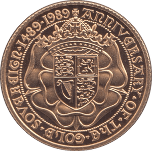 1989 GOLD SOVEREIGN ( PROOF ) - Sovereign - Cambridgeshire Coins