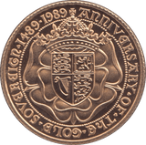 1989 GOLD SOVEREIGN ( PROOF ) - Sovereign - Cambridgeshire Coins