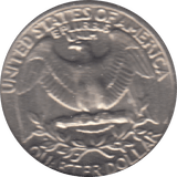 1989 QUARTER DOLLAR USA ( UNC ) S - WORLD COINS - Cambridgeshire Coins