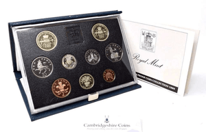 1989 ROYAL MINT PROOF SET - ROYAL MINT PROOF SET - Cambridgeshire Coins
