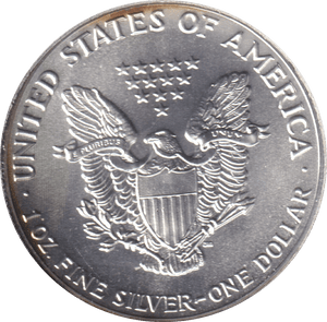 1989 SILVER LIBERTY DOLLAR USA - Cambridgeshire Coins