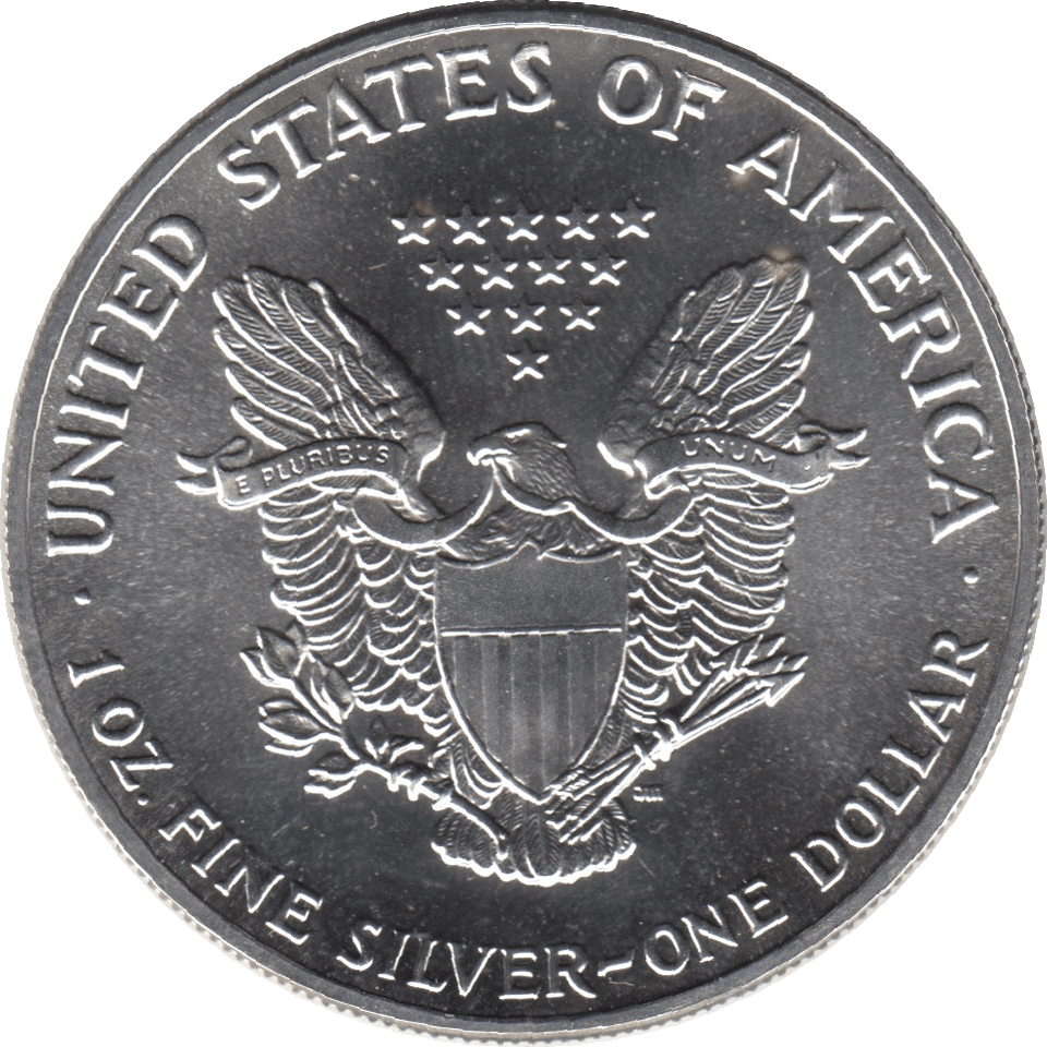 1989 SILVER LIBERTY DOLLAR USA - SILVER WORLD COINS - Cambridgeshire Coins
