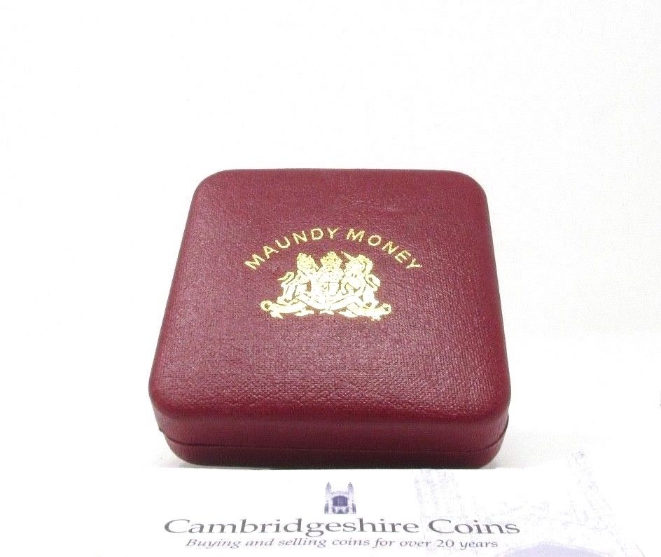 1989 Silver Proof Maundy Money Coin Set Birmingham Cathedral BOX - Silver Proof - Cambridgeshire Coins