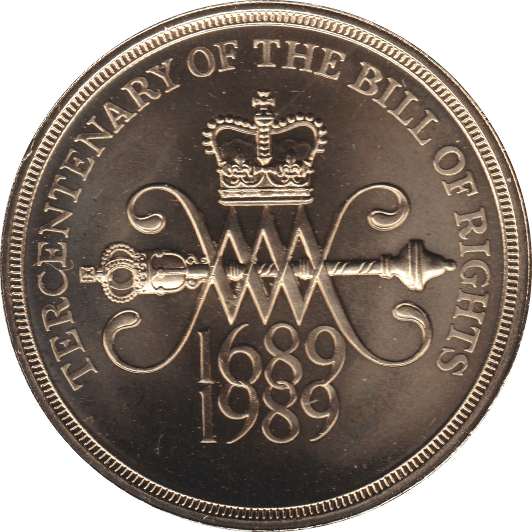 1989 TWO POUND £2 BILL OF RIGHTS BRILLIANT UNCIRCULATED BU - £2 BU - Cambridgeshire Coins