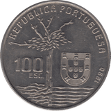 1990 100 ESCUDOS PORTUGAL - WORLD COINS - Cambridgeshire Coins