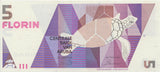 1990 5 FLORIN BANKNOTE ARUBA REF 508 - World Banknotes - Cambridgeshire Coins