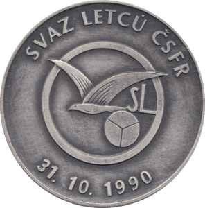 1990 BATTLE OF BRITAIN ANNIVERSARY MEDALLION 5 - WORLD COINS - Cambridgeshire Coins