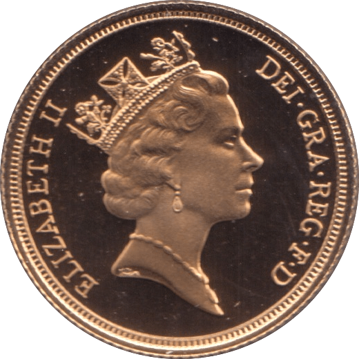 1990 GOLD SOVEREIGN ( PROOF ) - Sovereign - Cambridgeshire Coins