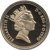 1990 ONE POUND PROOF £1 WELSH LEEK - £1 Proof - Cambridgeshire Coins