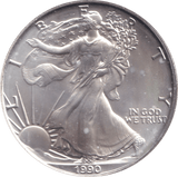 1990 SILVER LIBERTY DOLLAR USA - Cambridgeshire Coins