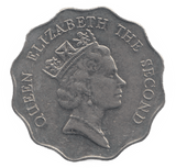 1990 TWO DOLLARS HONG KONG - WORLD COINS - Cambridgeshire Coins