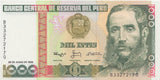 1991 1000 ORO BANKNOTE PERU REF 1075 - World Banknotes - Cambridgeshire Coins