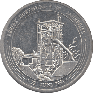 1991 GERMANY COMMEMORATIVE MEDALLION - WORLD COINS - Cambridgeshire Coins