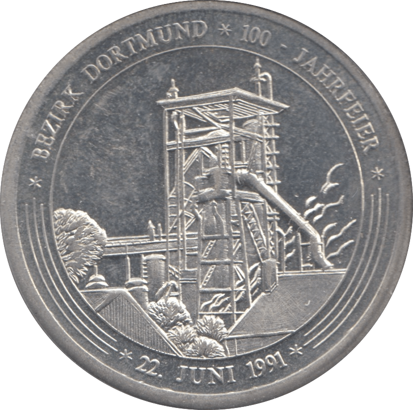 1991 GERMANY COMMEMORATIVE MEDALLION - WORLD COINS - Cambridgeshire Coins