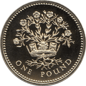 1991 ONE POUND PROOF £1 NORTHERN IRELAND FLAX - £1 Proof - Cambridgeshire Coins