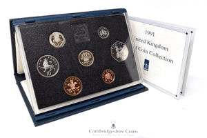1991 ROYAL MINT PROOF SET - ROYAL MINT PROOF SET - Cambridgeshire Coins