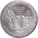 1991 SILVER LIBERTY DOLLAR USA - Cambridgeshire Coins
