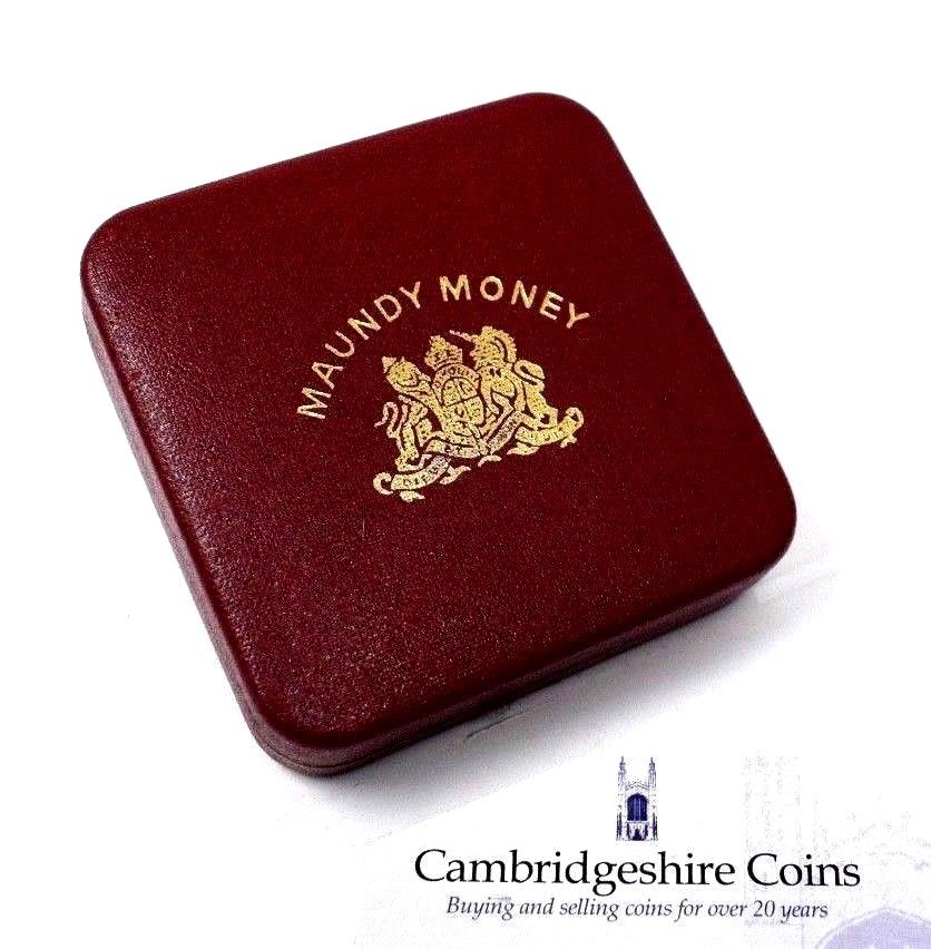 1991 Silver Proof Maundy Money Coin Set Westminster Abbey BOX - Silver Proof - Cambridgeshire Coins