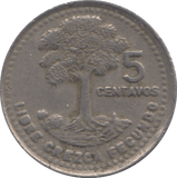 1992 5 CENTAVOS GUATEMALA - WORLD COINS - Cambridgeshire Coins