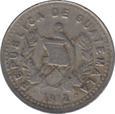 1992 5 CENTAVOS GUATEMALA - WORLD COINS - Cambridgeshire Coins