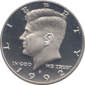 1992-95 SILVER PROOF KENNEDY 1/2 DOLLAR - SILVER WORLD COINS - Cambridgeshire Coins