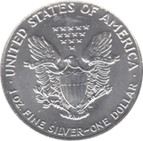 1992 AMERICAN EAGLE SILVER DOLLAR USA - SILVER WORLD COINS - Cambridgeshire Coins