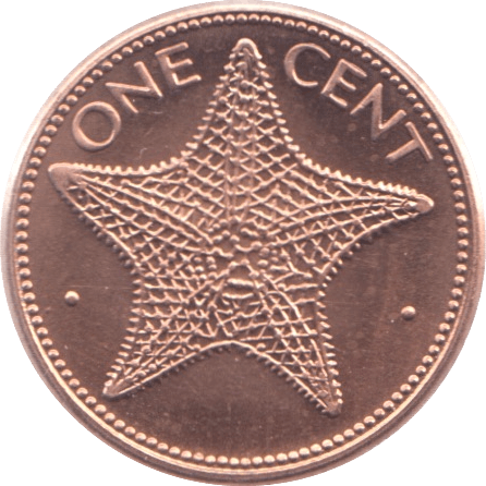 1992 BAHAMAS ONE CENT ( UNC ) - WORLD COINS - Cambridgeshire Coins