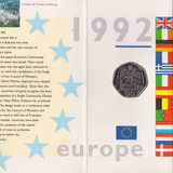 1992 BRILLIANT UNCIRCULATED COIN YEAR SET - Brilliant Uncirculated Year Sets - Cambridgeshire Coins