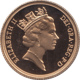 1992 GOLD SOVEREIGN ( PROOF ) - Sovereign - Cambridgeshire Coins