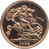 1992 GOLD SOVEREIGN ( PROOF ) - Sovereign - Cambridgeshire Coins