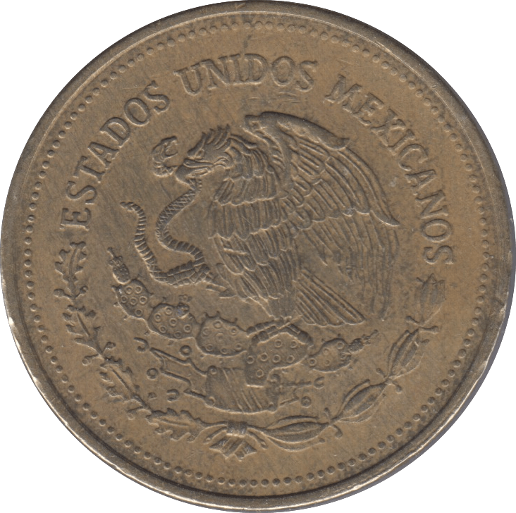 1992 ONE THOUSAND DOLLAR PESOS MEXICO - WORLD COINS - Cambridgeshire Coins