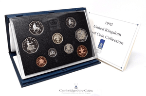 1992 ROYAL MINT PROOF SET - ROYAL MINT PROOF SET - Cambridgeshire Coins