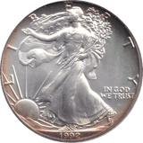 1992 SILVER LIBERTY DOLLAR USA - Cambridgeshire Coins