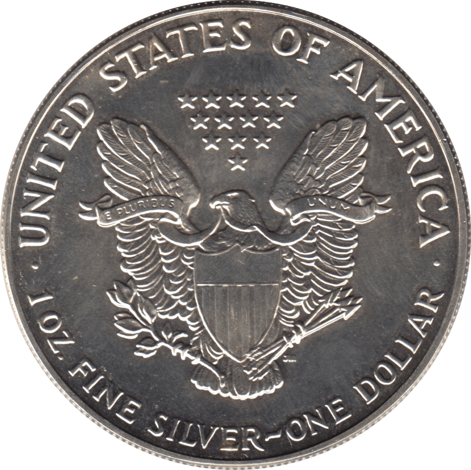 1992 SILVER LIBERTY DOLLAR USA - SILVER WORLD COINS - Cambridgeshire Coins