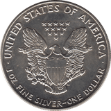 1992 SILVER LIBERTY DOLLAR USA - SILVER WORLD COINS - Cambridgeshire Coins