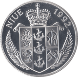 1992 SILVER PROOF 5 DOLLARS NIUE ISLANDS 925 SILVER - SILVER WORLD COINS - Cambridgeshire Coins