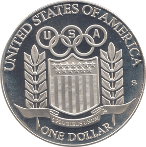 1992 SILVER USA PEACE DOLLAR - SILVER WORLD COINS - Cambridgeshire Coins