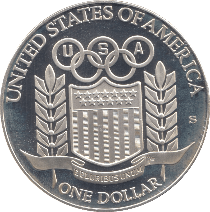 1992 SILVER USA PEACE DOLLAR - SILVER WORLD COINS - Cambridgeshire Coins