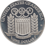 1992 SILVER USA PEACE DOLLAR - SILVER WORLD COINS - Cambridgeshire Coins