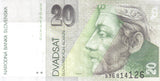 1993 20 KORUN NARODNA BANKA SLOVENSKA SLOVAKIAN BANKNOTE REF 128 - WORLD BANKNOTES - Cambridgeshire Coins