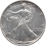 1993 AMERICAN EAGLE SILVER DOLLAR USA - SILVER WORLD COINS - Cambridgeshire Coins